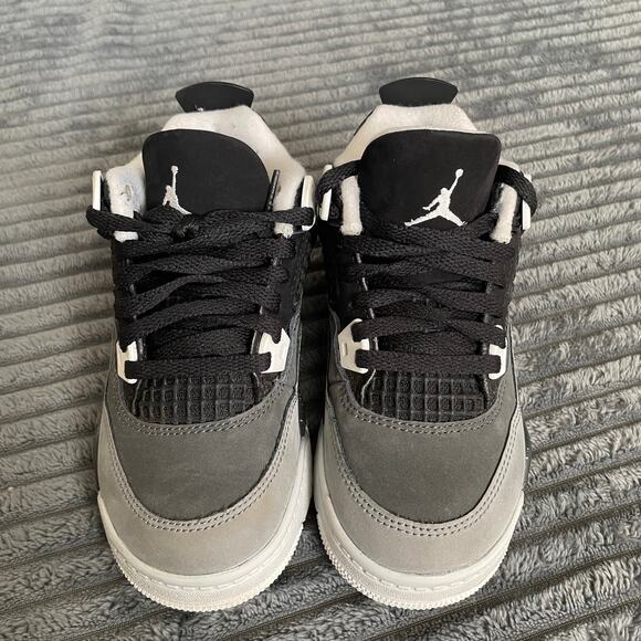Jordan 4 Retro Fear PS Size 10.5C FV4537-002 Kids Sneakers ORIGINAL BOX INCLUDED - Picture 3 of 12